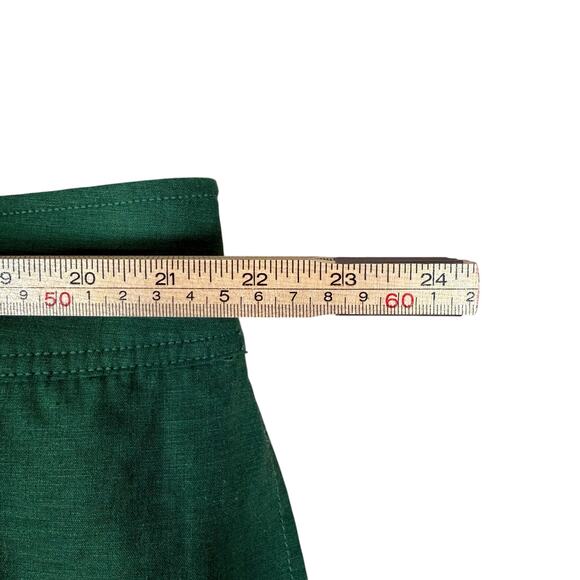 NWT Lane Bryant Green Linen Blend Cargo Pants | Wide Leg Utility Work Casual 24W - Picture 8 of 9